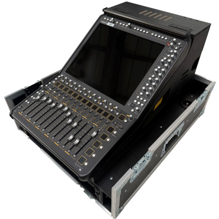 Digico Quantum 112 Flightcase With Dogbox And Castors